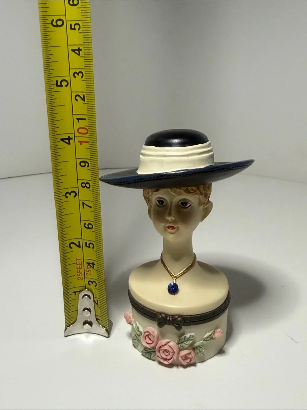 Decorative Lady Bust Jewelry trinket